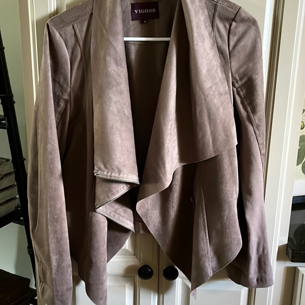 Micro Suede Jacket Gem